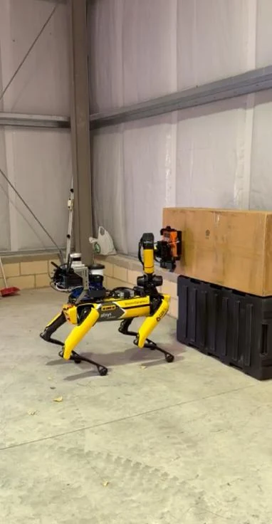 Caracterización radiológica robotizada.